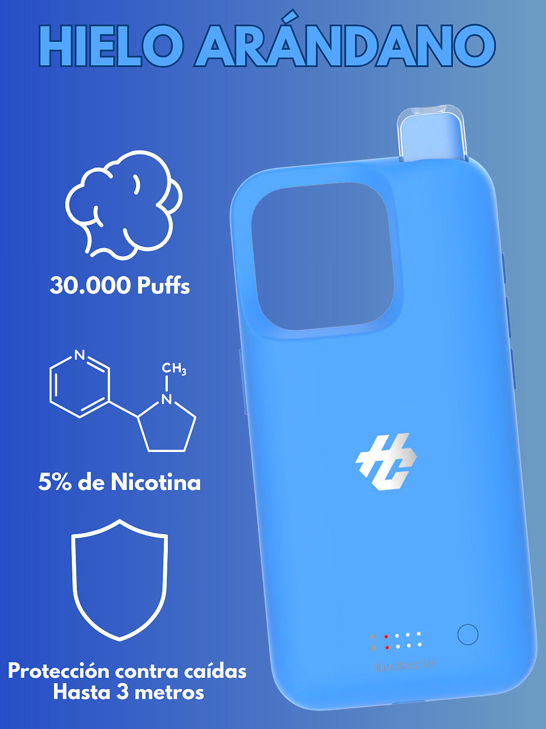 VapeCase Sabor Limón Arándano